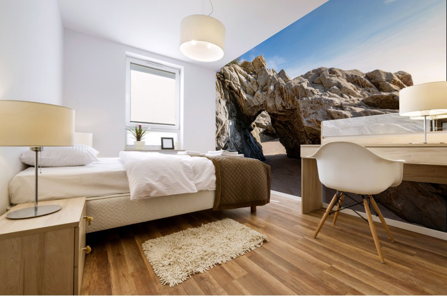 beach arch Mural print
