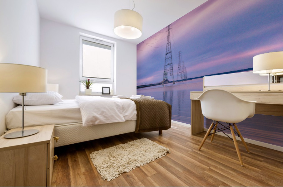 Bewildering Backbones Mural print
