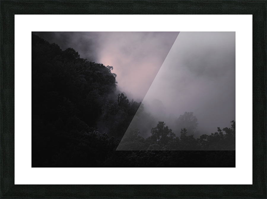 Smokey Summit Picture Frame print