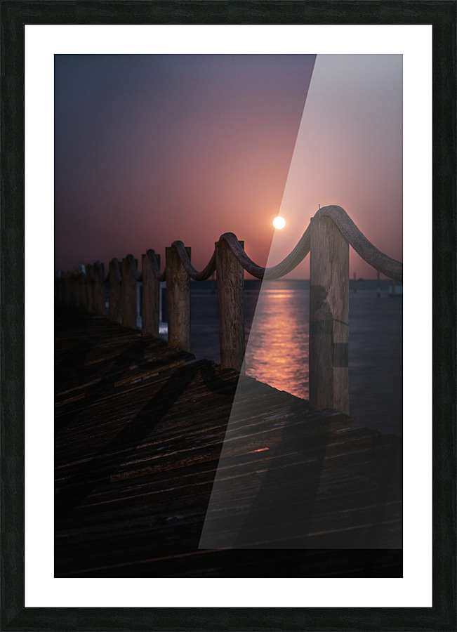 Mid-night Mischief Picture Frame print