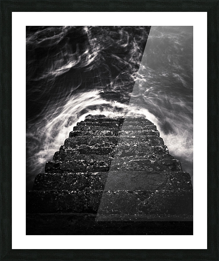 Descend and Ascend Picture Frame print