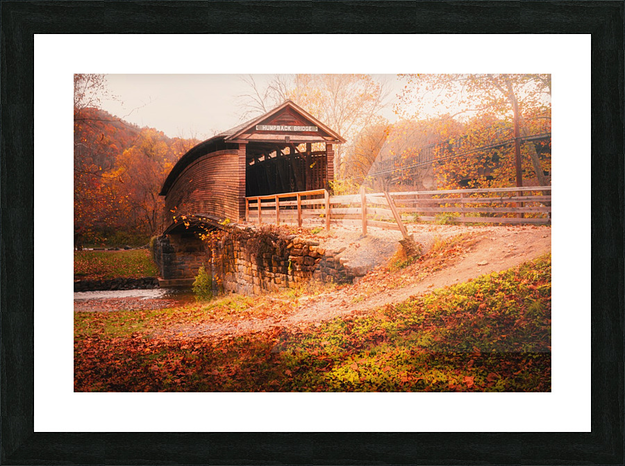 Old Bridges Picture Frame print