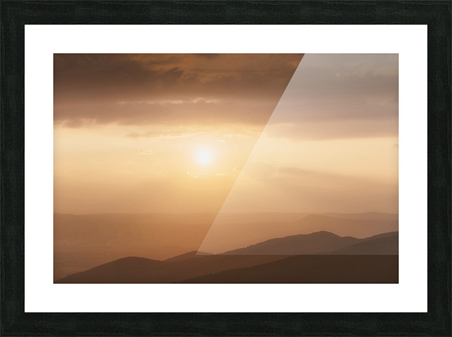 A Humble Haze Picture Frame print