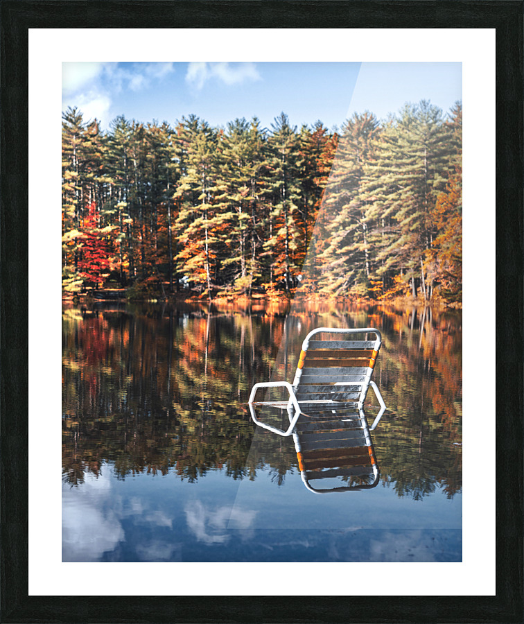 relecting on Picture Frame print