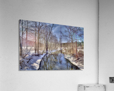 Battenkill River -winter 202 Acrylic Print