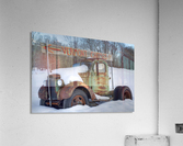 Cheese Truck Winter 556 Acrylic Print