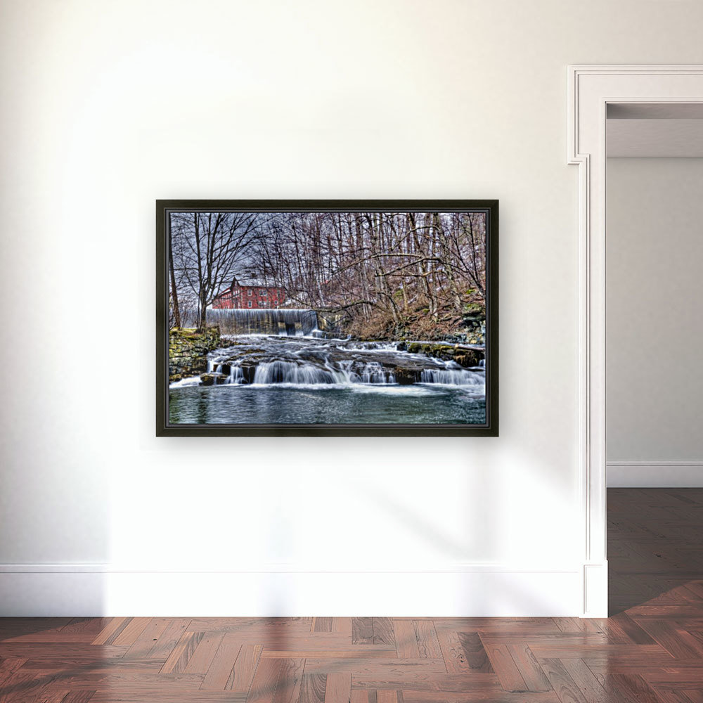 Paper Mill Waterfall  Reproduction