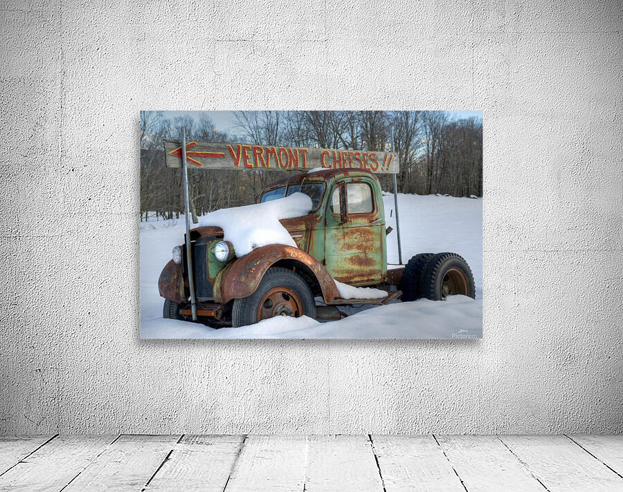 Cheese Truck Winter 556 Wall Preview