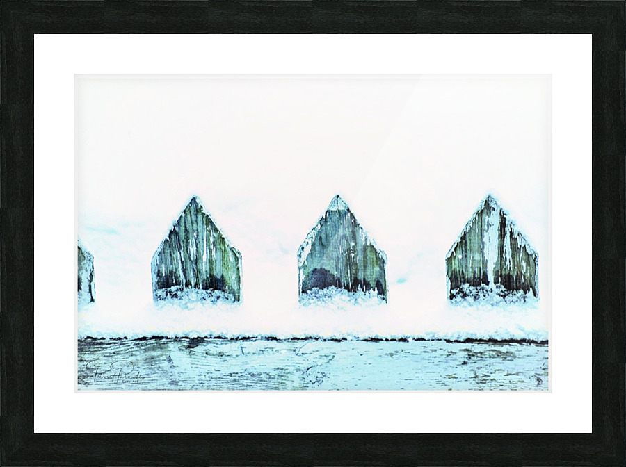 dommage du temps Picture Frame print