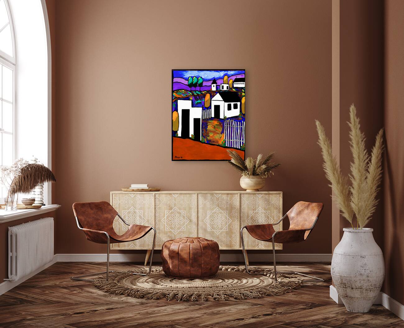 Village vertical Reproduction