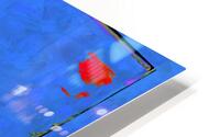 MINIMALLY BLUE HD Metal print
