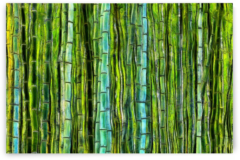 Bamboo forest oil painting in Vincent Willem van Gogh style. 28.  by ArtEastWest