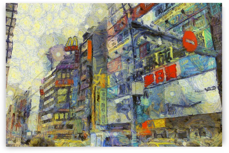 Taiwan oil painting in Vincent Willem van Gogh style. 55 by ArtEastWest