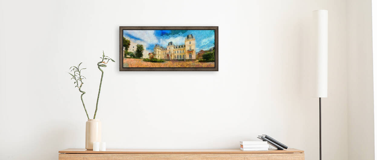 UKRAINE CITY OIL PAINTING IN OSCAR-CLAUDE MONET STYLE. 3 by ArtEastWest