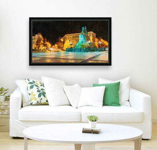 UKRAINE CITY OIL PAINTING IN OSCAR-CLAUDE MONET STYLE. 6. by ArtEastWest