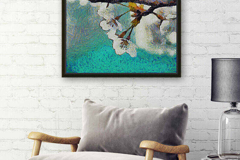 Sakura or cherry blossom in Vincent Willem van Gogh style. 80 by ArtEastWest