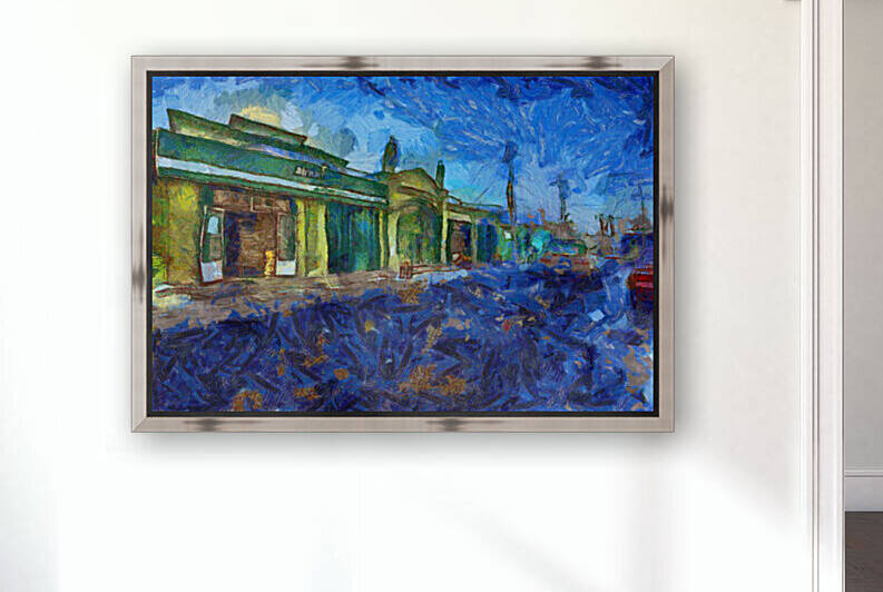 China Xinjiang Kashgar in Vincent Willem van Gogh style. 7  by ArtEastWest