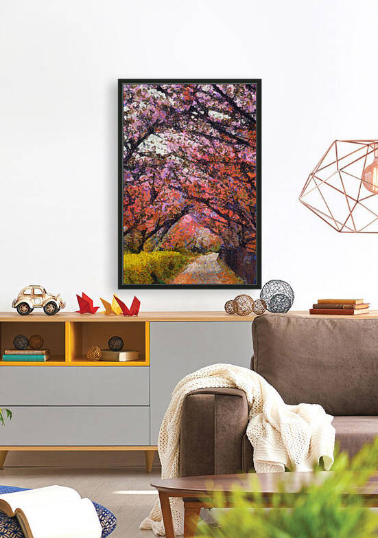 Sakura or cherry blossom in Vincent Willem van Gogh style. 69. by ArtEastWest
