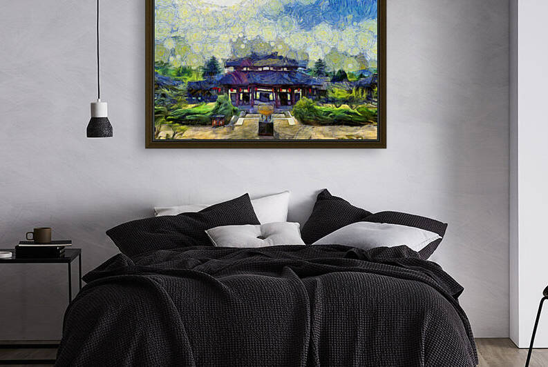Qingdao oil painting in Vincent Willem van Gogh style. 50 by ArtEastWest