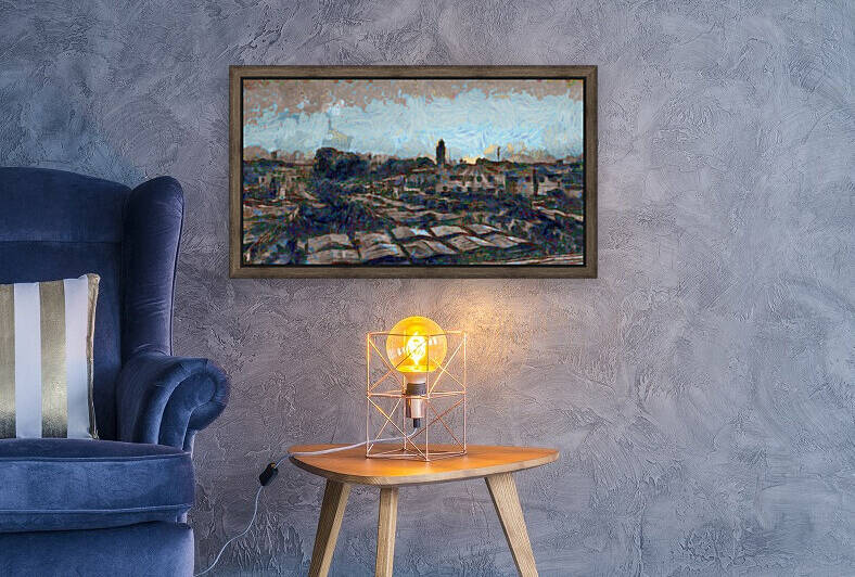 China Xinjiang Kashgar in Vincent Willem van Gogh style. 12.  by ArtEastWest