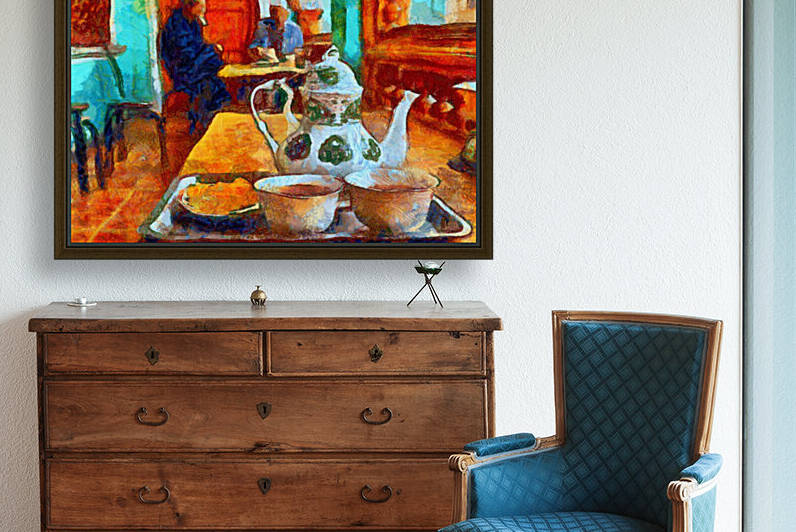 China Xinjiang Kashgar in Vincent Willem van Gogh style. 5.    by ArtEastWest