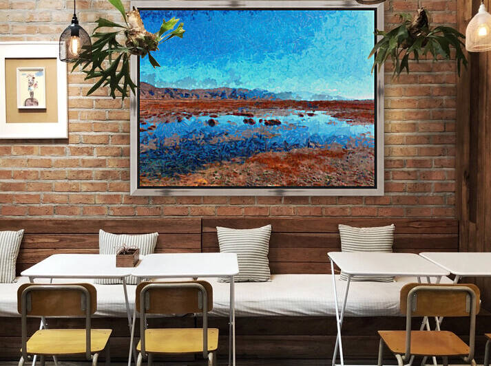China Xinjiang Kashgar oil painting in Vincent Willem van Gogh style. 78. by ArtEastWest