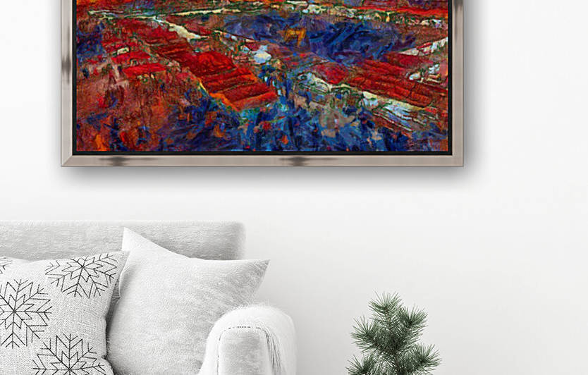 China Xinjiang Kashgar in Vincent Willem van Gogh style. 11 by ArtEastWest