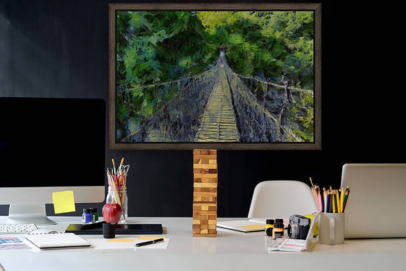 Taiwan oil painting in Vincent Willem van Gogh style. 50 by ArtEastWest