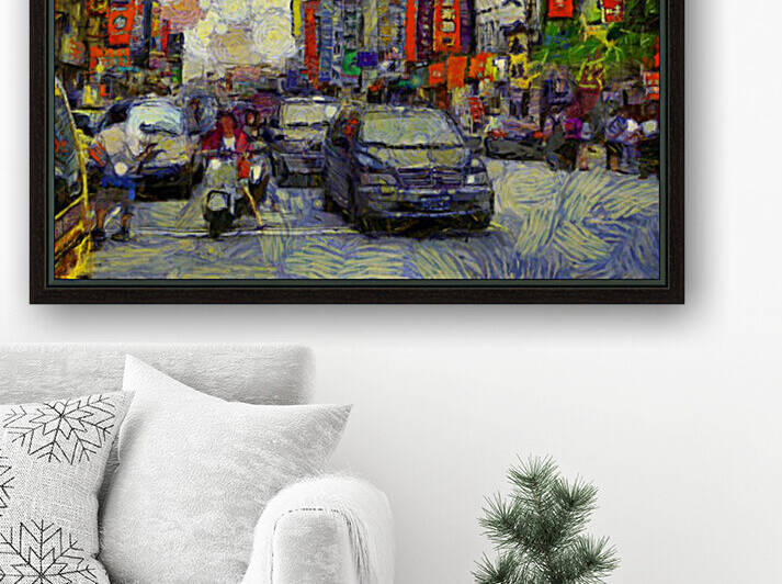 Taiwan oil painting in Vincent Willem van Gogh style. 48 by ArtEastWest