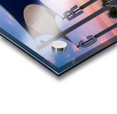 Centennial Park Sign in Wildwood Crest Sunrise  Acrylic printing