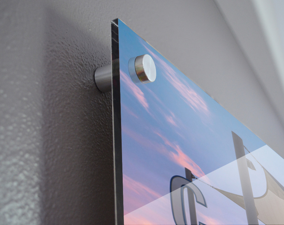 Centennial Park Sign in Wildwood Crest Sunrise Acrylic print of