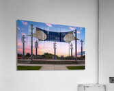 Centennial Park Sign in Wildwood Crest Sunrise Acrylic Print