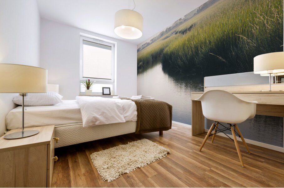 East From Fish Dock Road in Wildwood Mural print