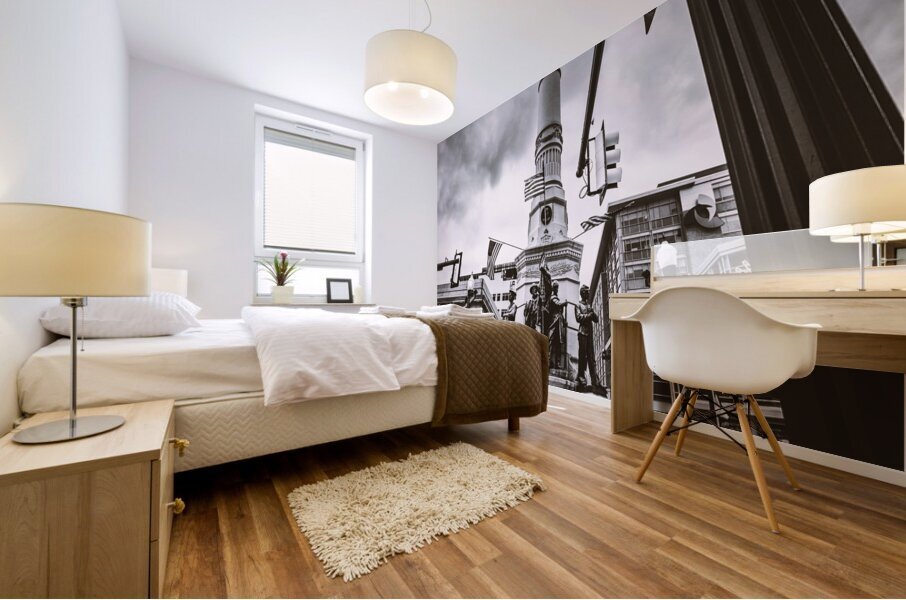 Soldiers and Sailors Monument Downtown Allentown Mural print