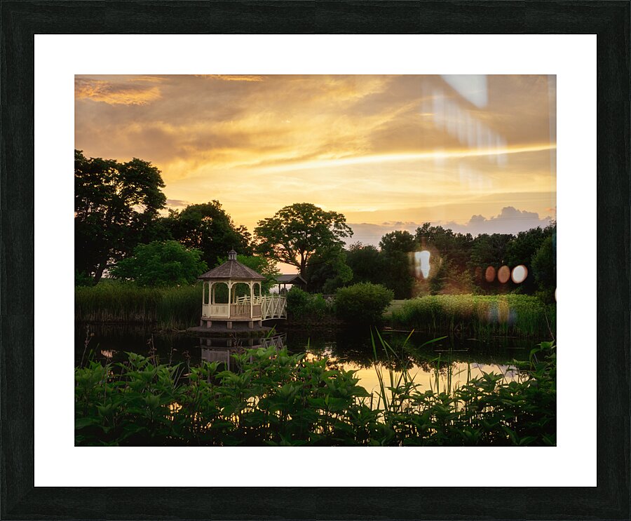 Franko Park Big Sky Sunset Picture Frame print