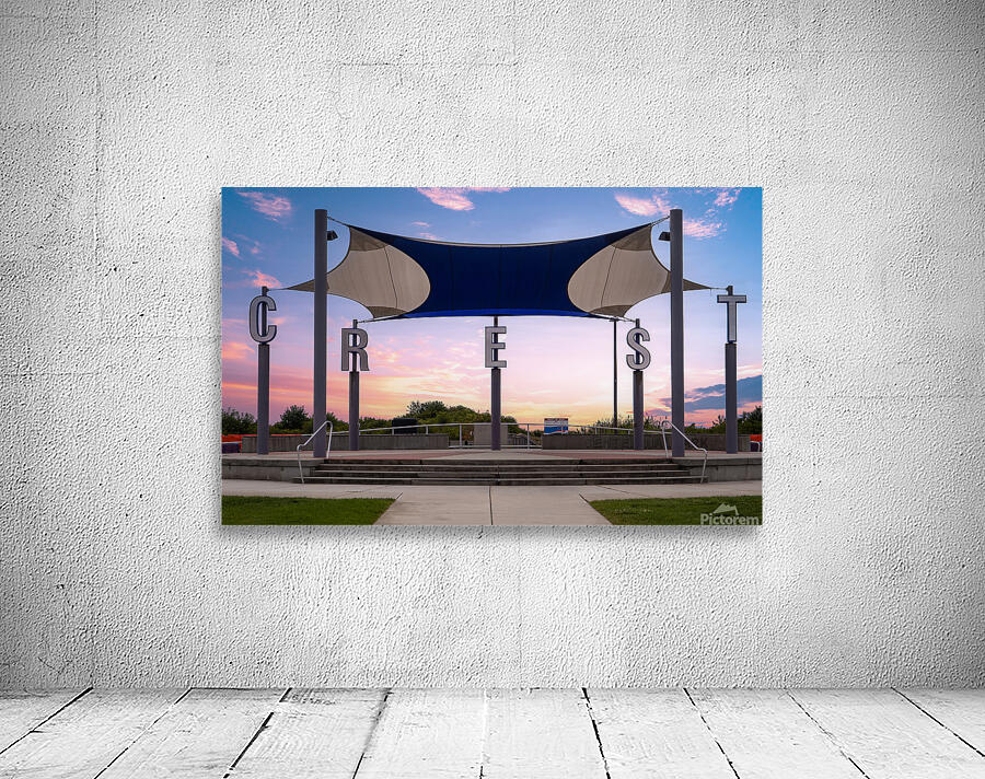 Centennial Park Sign in Wildwood Crest Sunrise Wall Preview