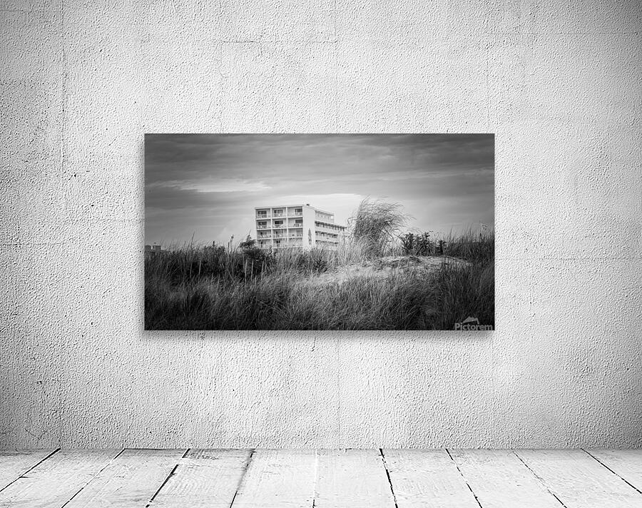 Lotus Inn Over the Grassy Dunes in Wildwood Crest Wall Preview