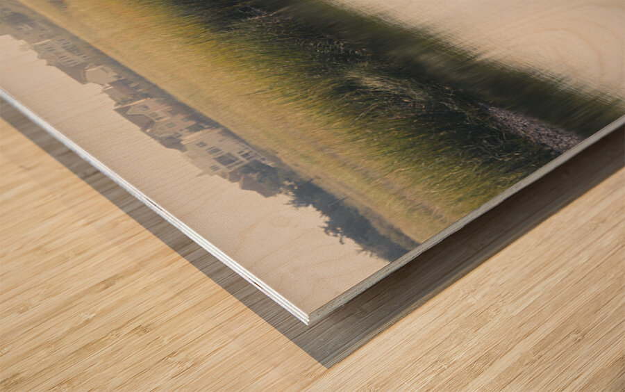 East From Fish Dock Road in Wildwood Wood print