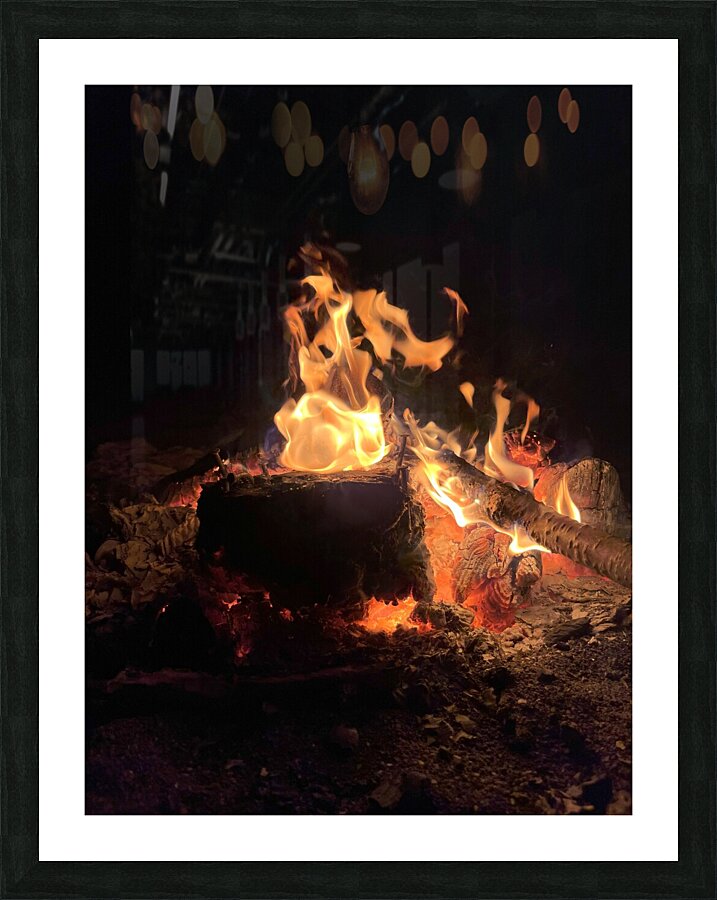 Fire 2. Picture Frame print