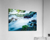 Small Stream From Snow Melt In Rocky Mountain National Park Colo Acrylic Print