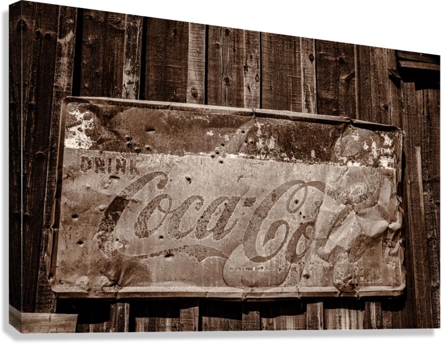 Antique Rusty Coke Sign