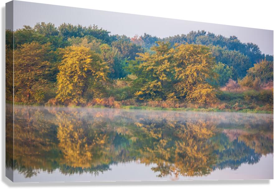 Autumn Lake Reflection