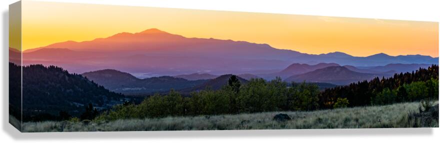 A Colorful Pikes Peak Sunrise