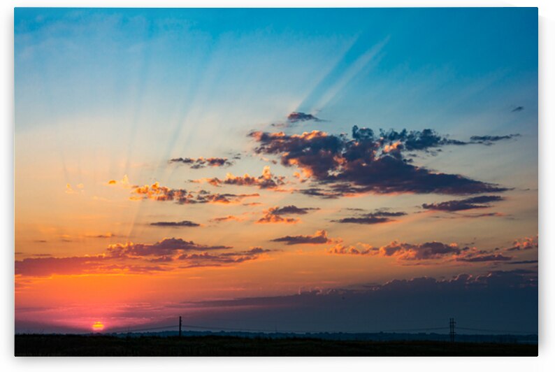 9 Mile Prairie Sunrise by Prairie Wind Imagery