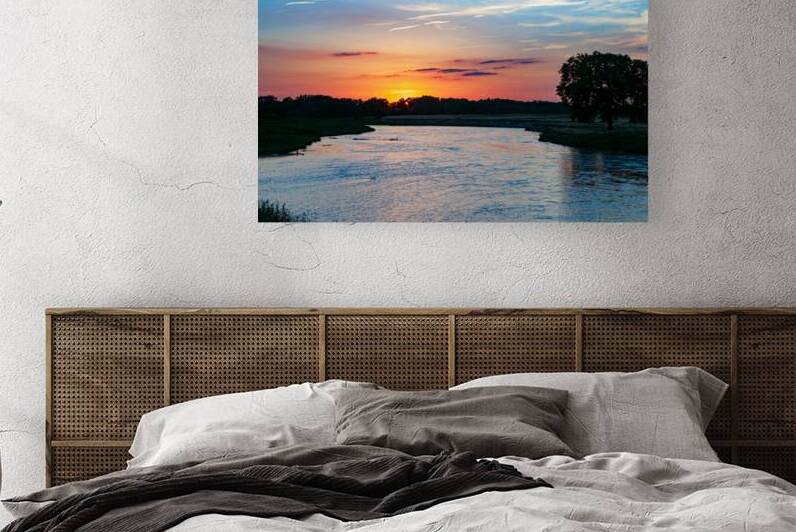 Dismal River Sunset by Prairie Wind Imagery
