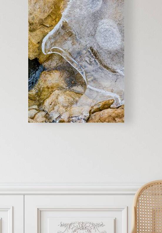 Ice Along The Shoreline by Prairie Wind Imagery
