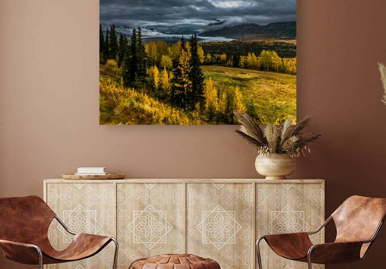 Dark And Moody Valley by Prairie Wind Imagery