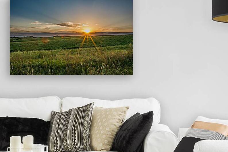 Tallgrass Prairie Sunstar by Prairie Wind Imagery