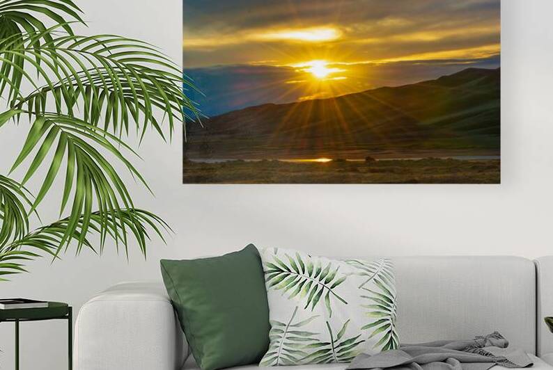 Dunes Sun Star by Prairie Wind Imagery