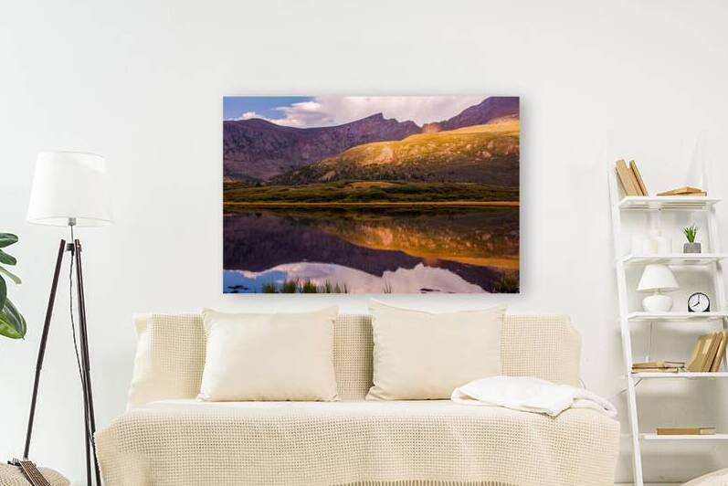 Aspen Glow Sunset Reflection by Prairie Wind Imagery